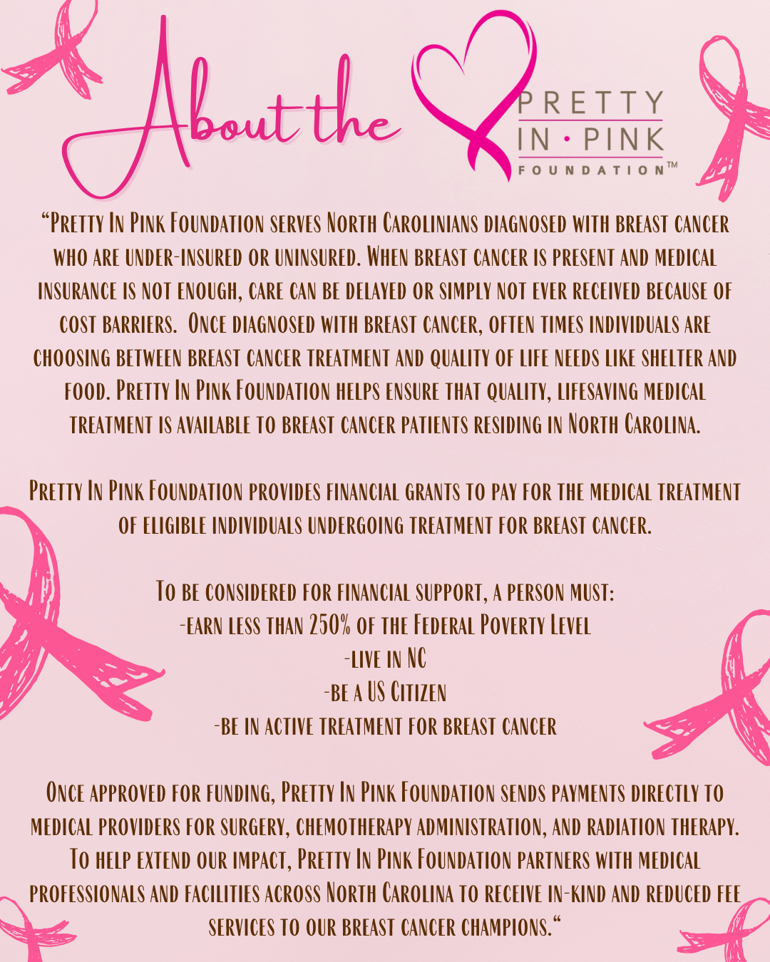 Basket Raffle Ticket for Breast Cancer Awareness Month