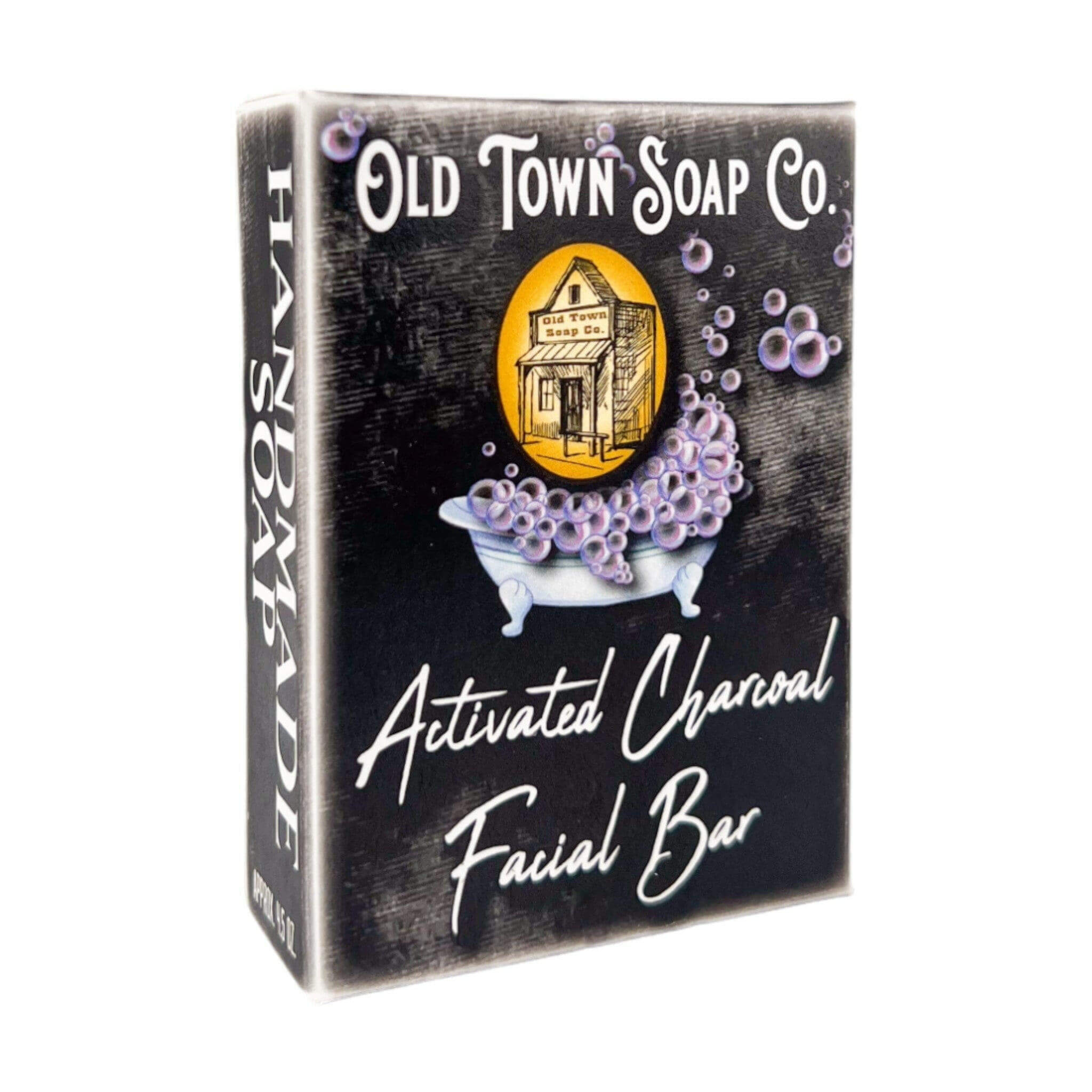 Activated Charcoal Facial Bar Set - Old Town Soap Co.