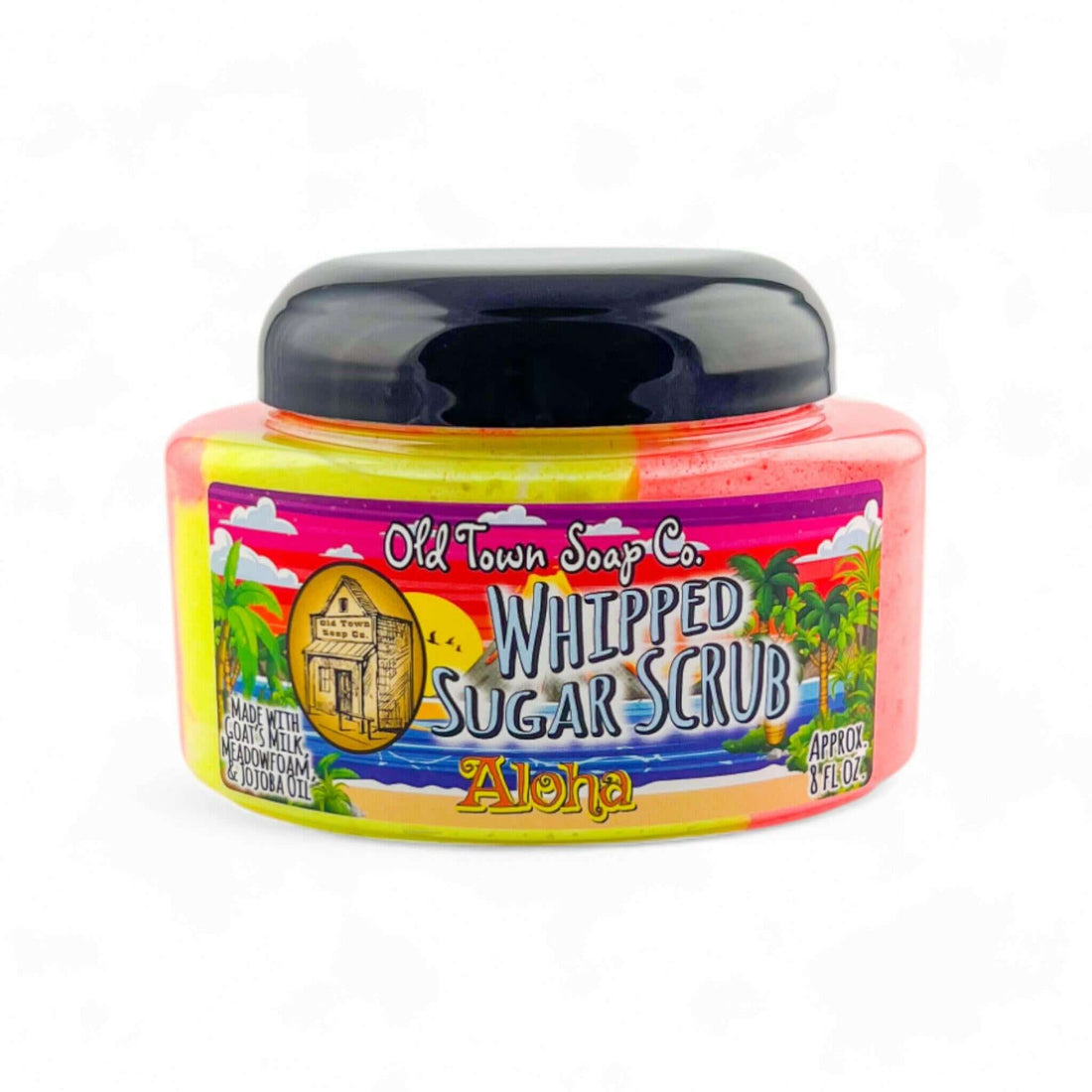 Aloha Whipped Sugar Scrub Soap - Old Town Soap Co.