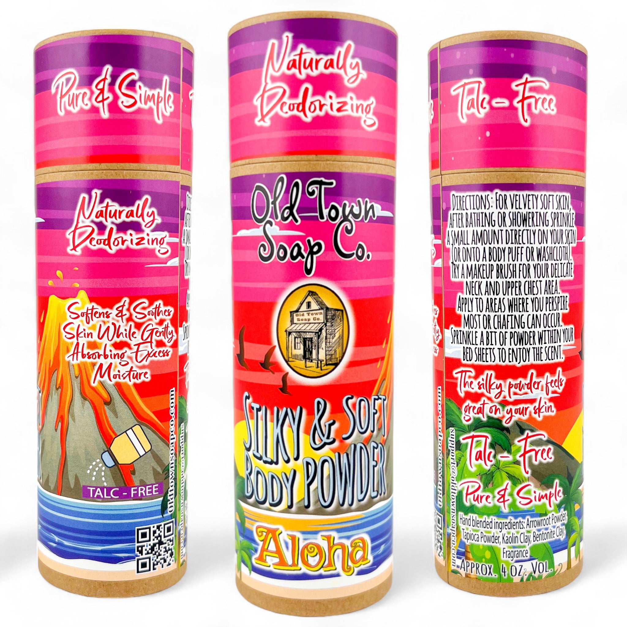 Silky Soft Body Powder