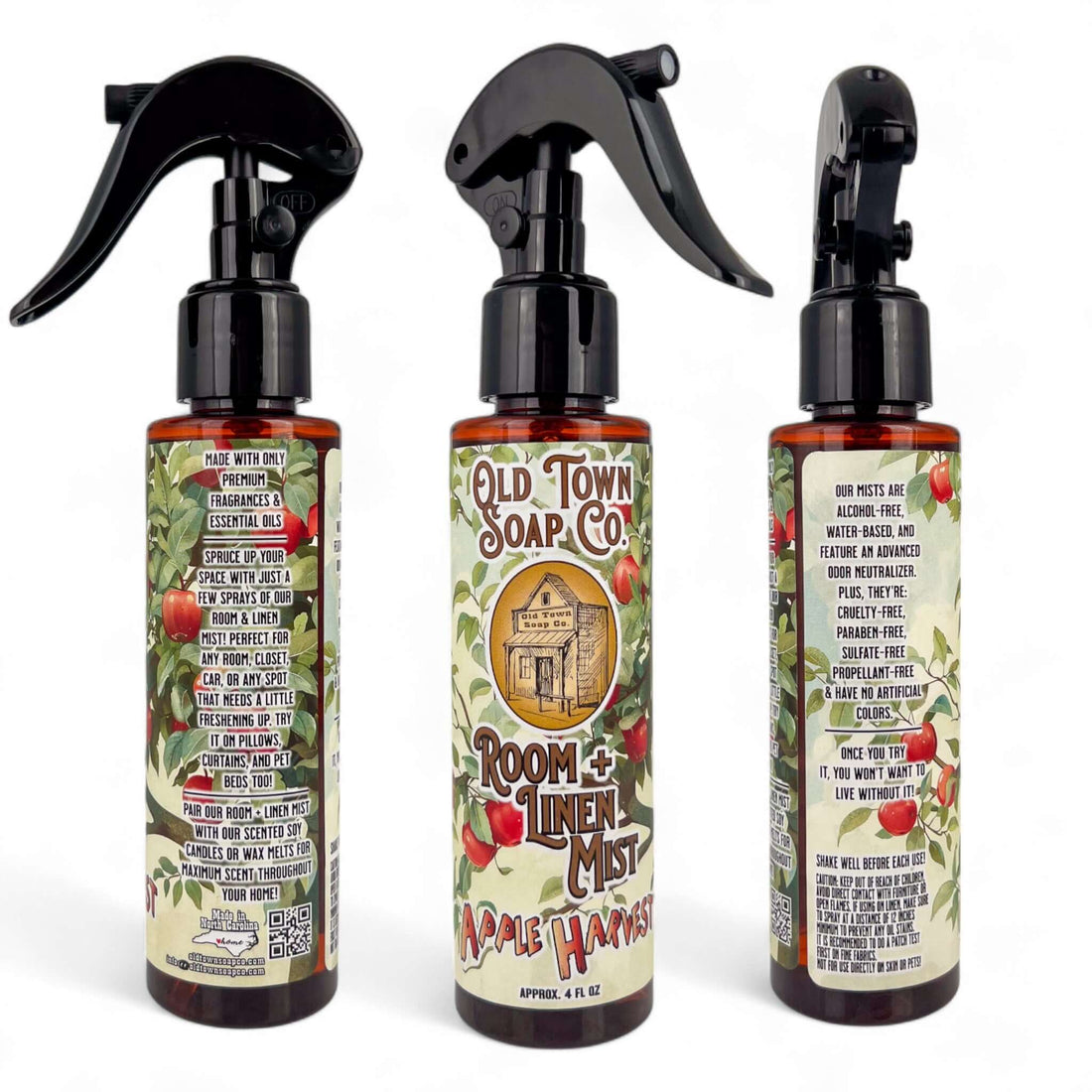 Room + Linen Mist *New Packaging* - Choose Your Scent - Old Town Soap Co.
