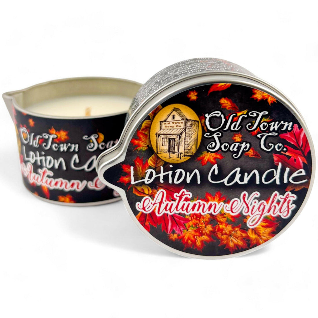 Autumn Nights Lotion Candle - Old Town Soap Co.