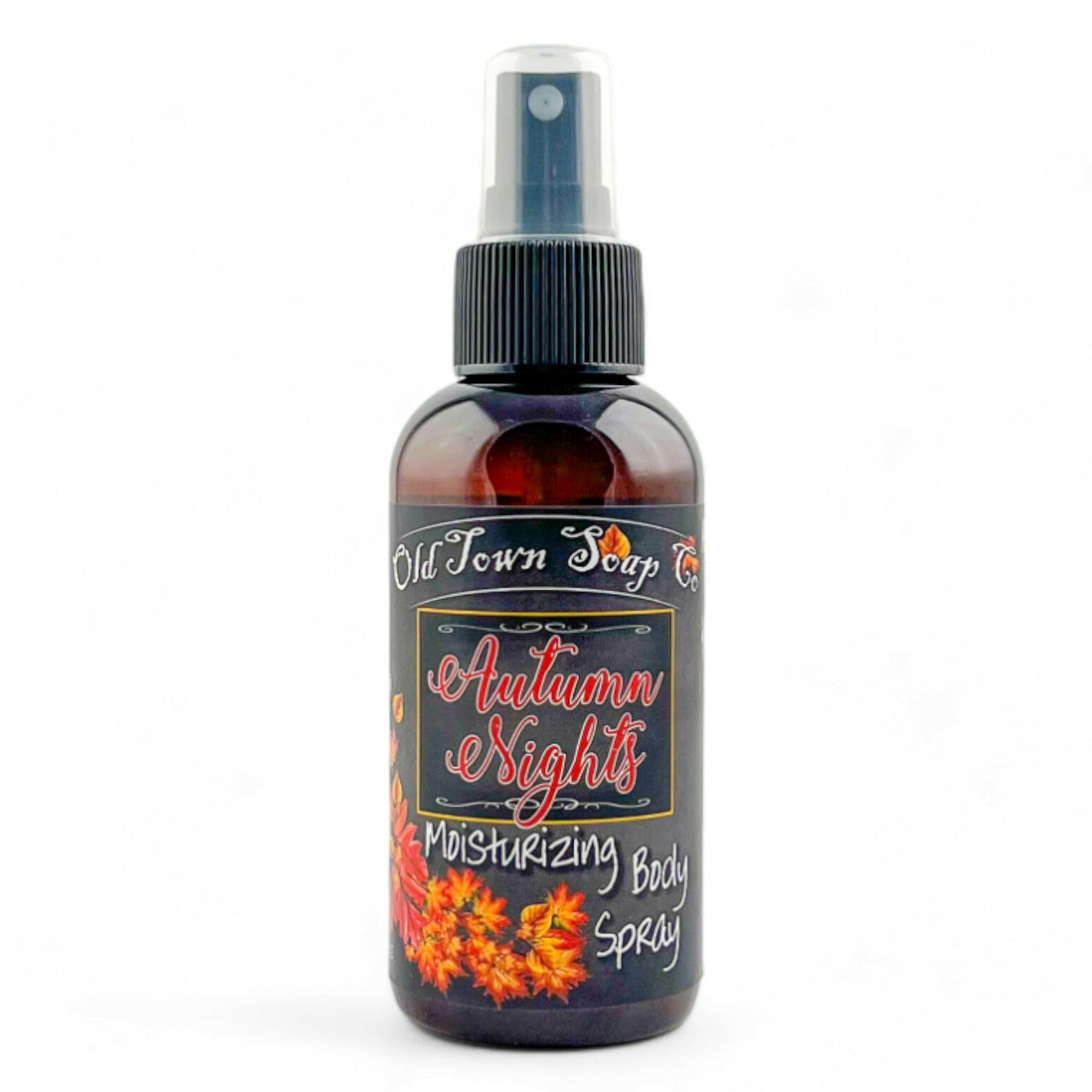 Autumn Nights 4oz Body & Hair Mist - Old Town Soap Co.