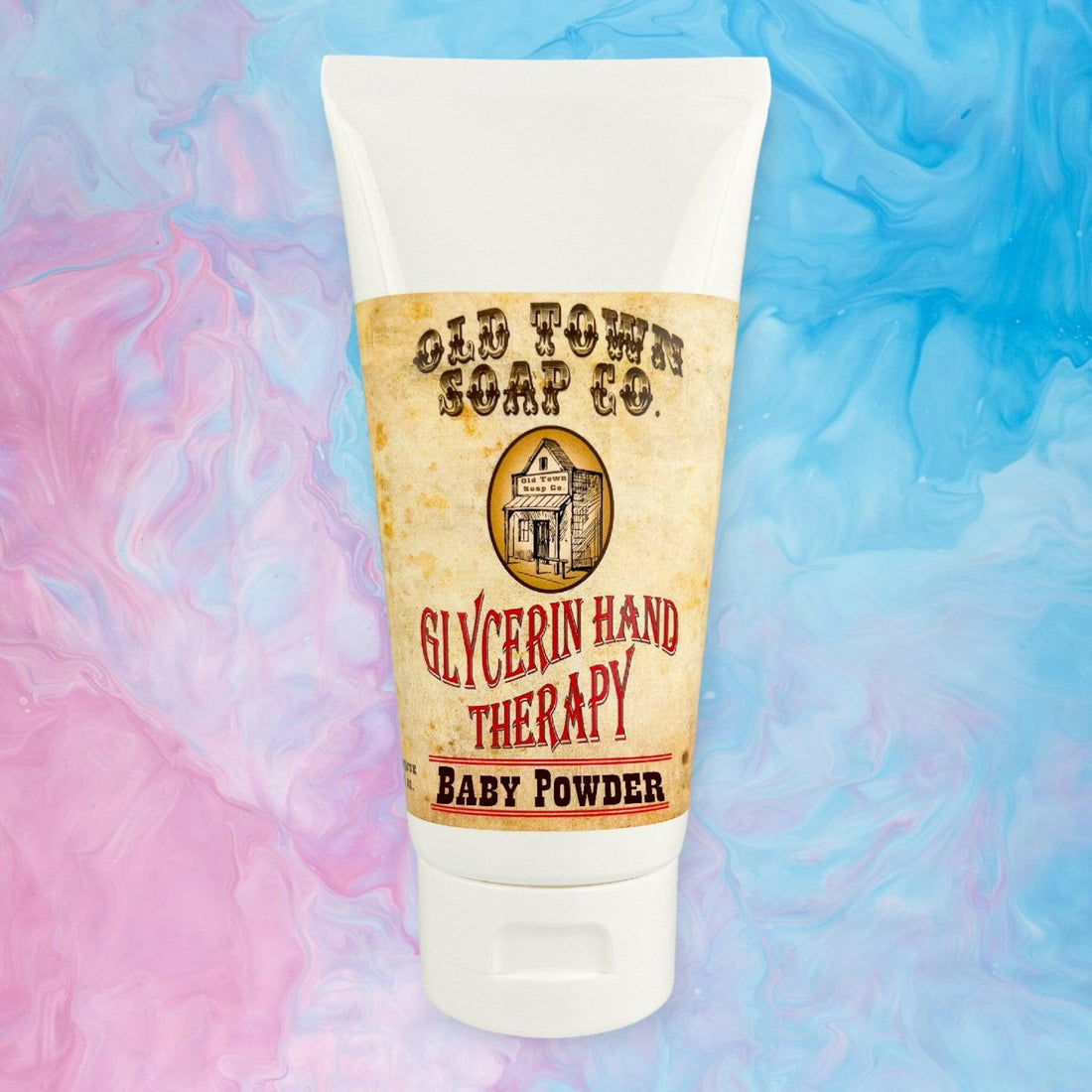 Baby Powder 6oz Glycerin Hand Therapy - Old Town Soap Co.