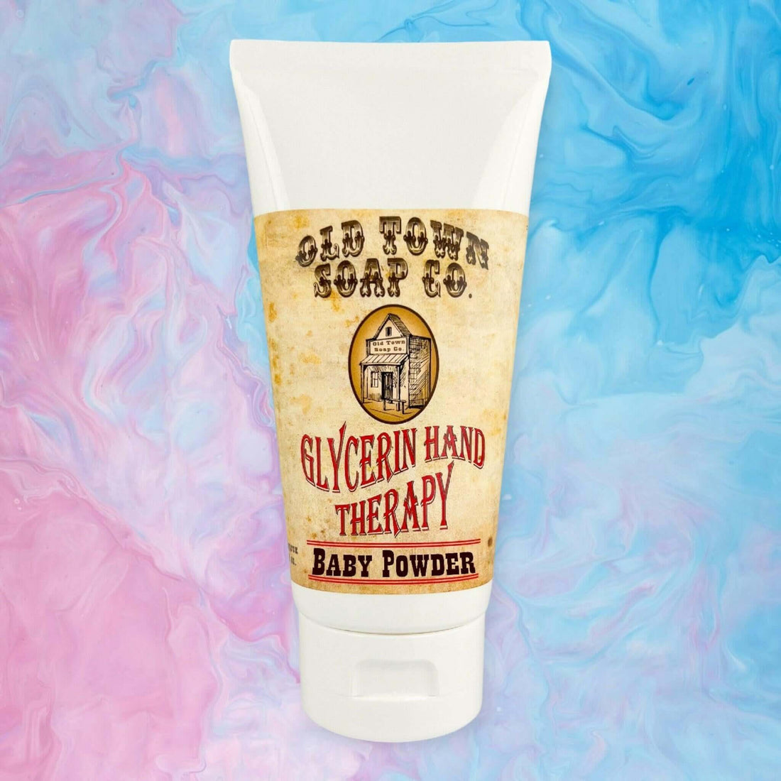 Baby Powder 6oz Glycerin Hand Therapy - Old Town Soap Co.