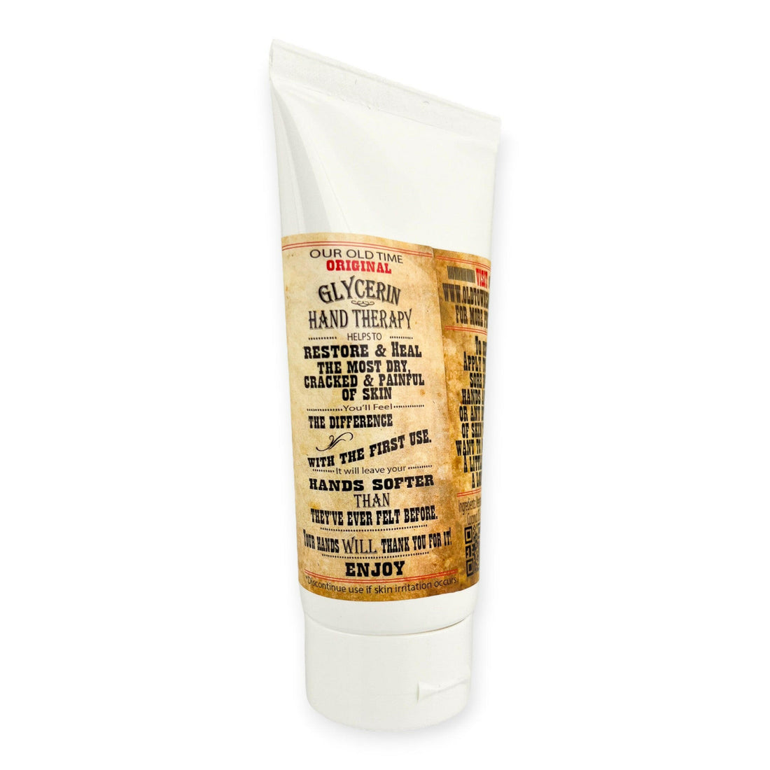 Unscented 6oz Glycerin Hand Therapy - Old Town Soap Co.