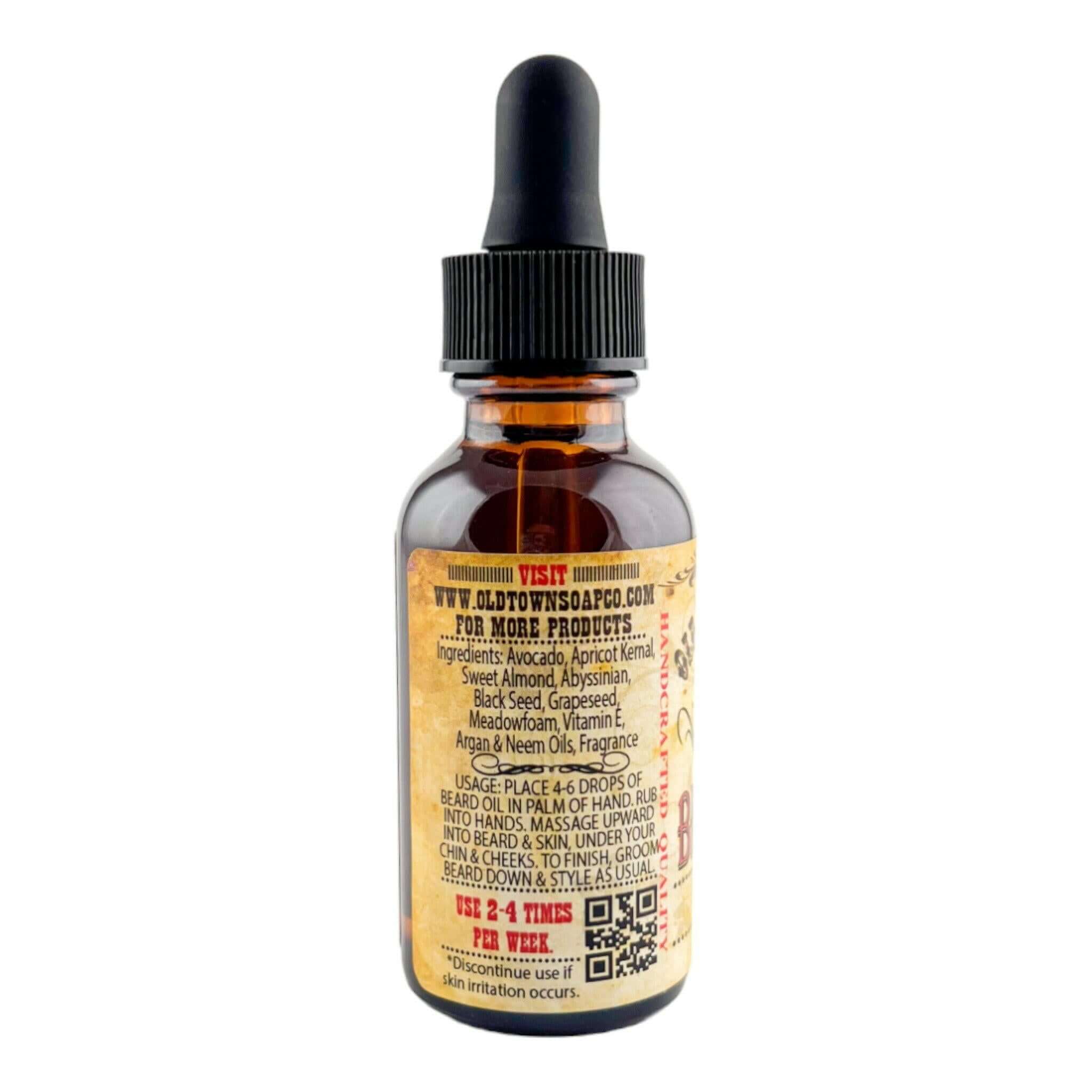 Vanilla Beard Oil - Old Town Soap Co.