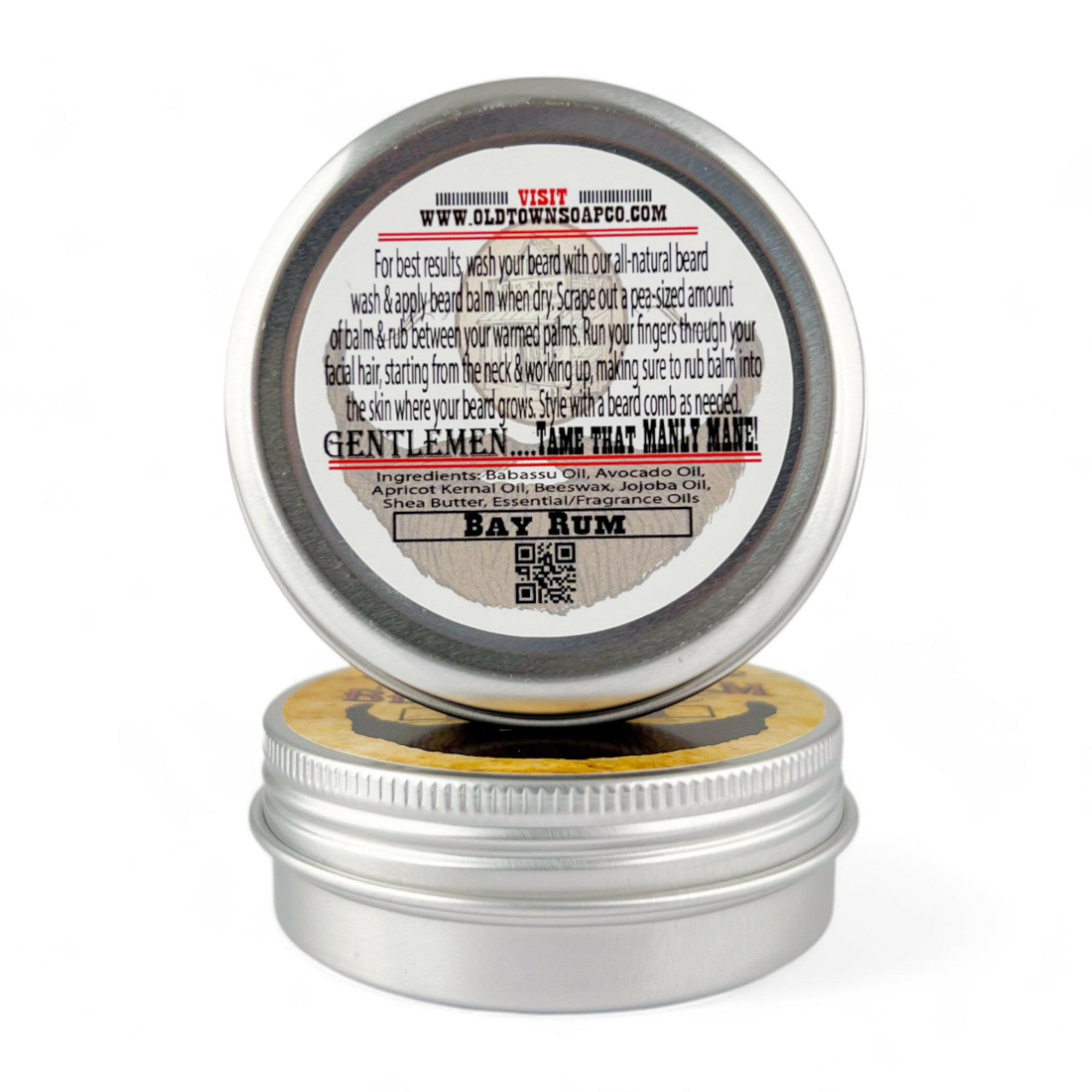 Bay Rum Beard Balm - Old Town Soap Co.