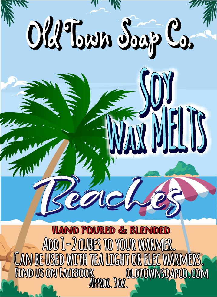 Beaches Wax Melts - Old Town Soap Co.
