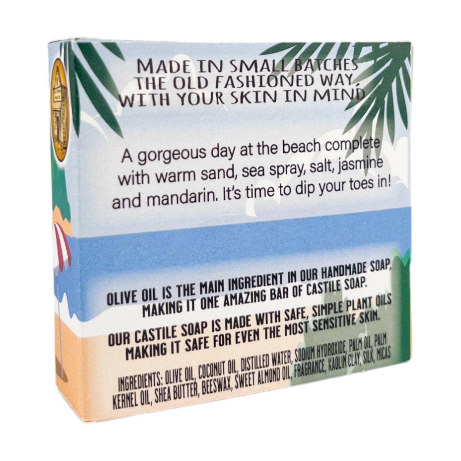 Beaches -Bar Soap - Old Town Soap Co.