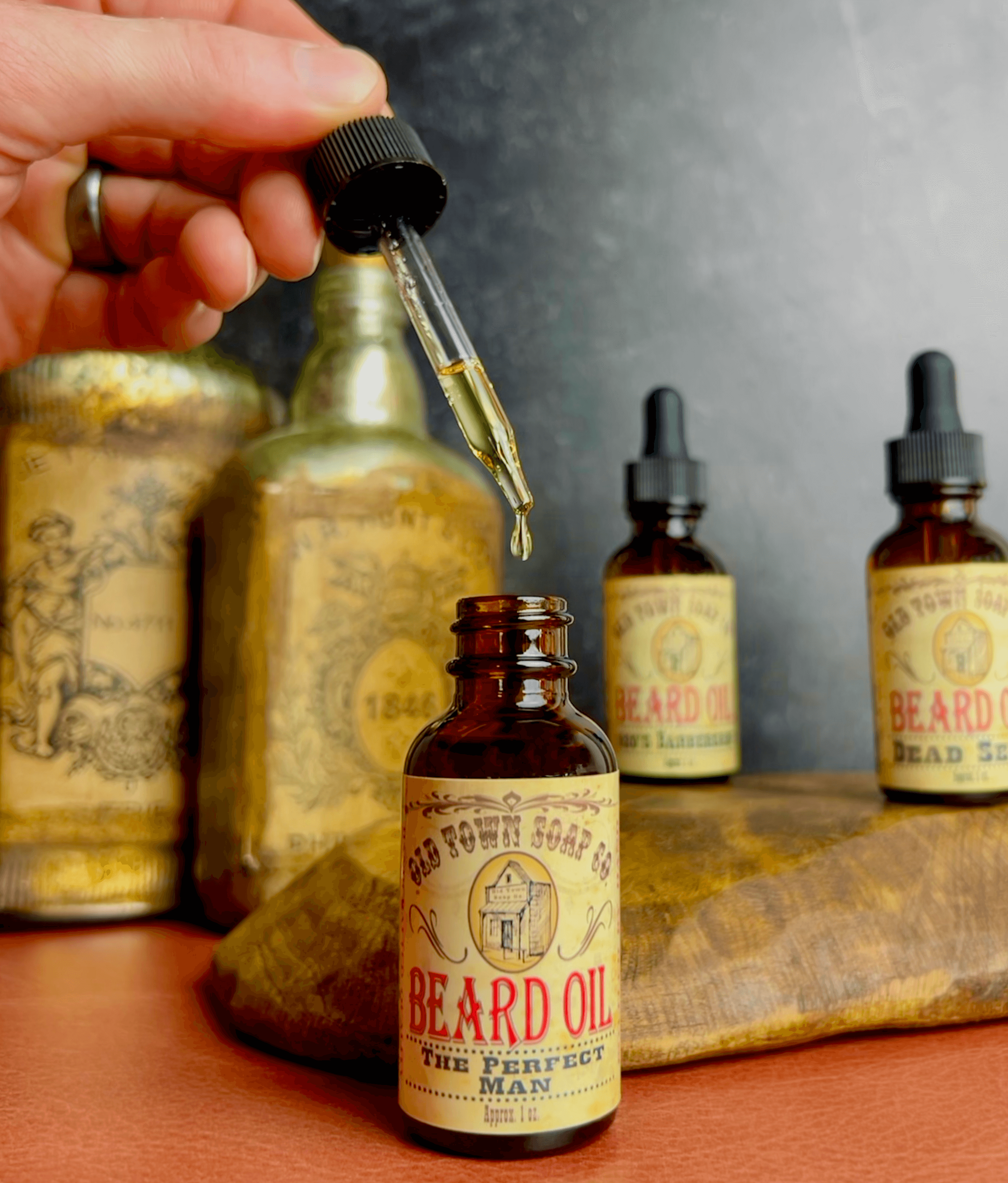 Mahogany Teakwood Beard Oil - Old Town Soap Co.