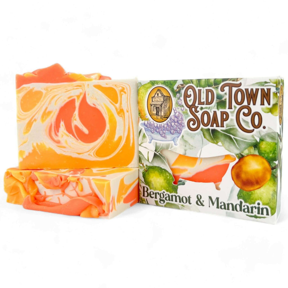 Bergamot & Mandarin -Bar Soap - Old Town Soap Co.