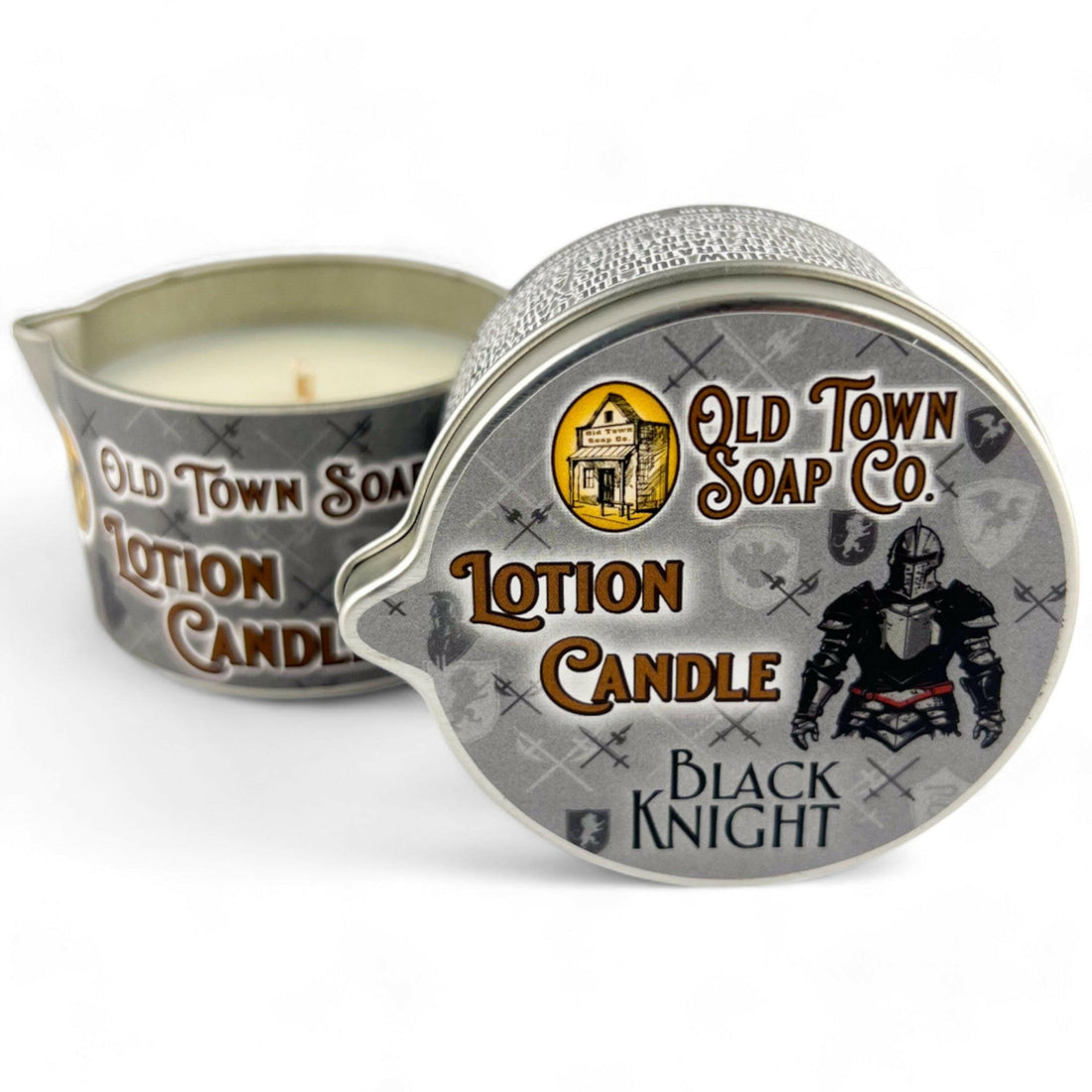 Black Knight Lotion Candle - Old Town Soap Co.
