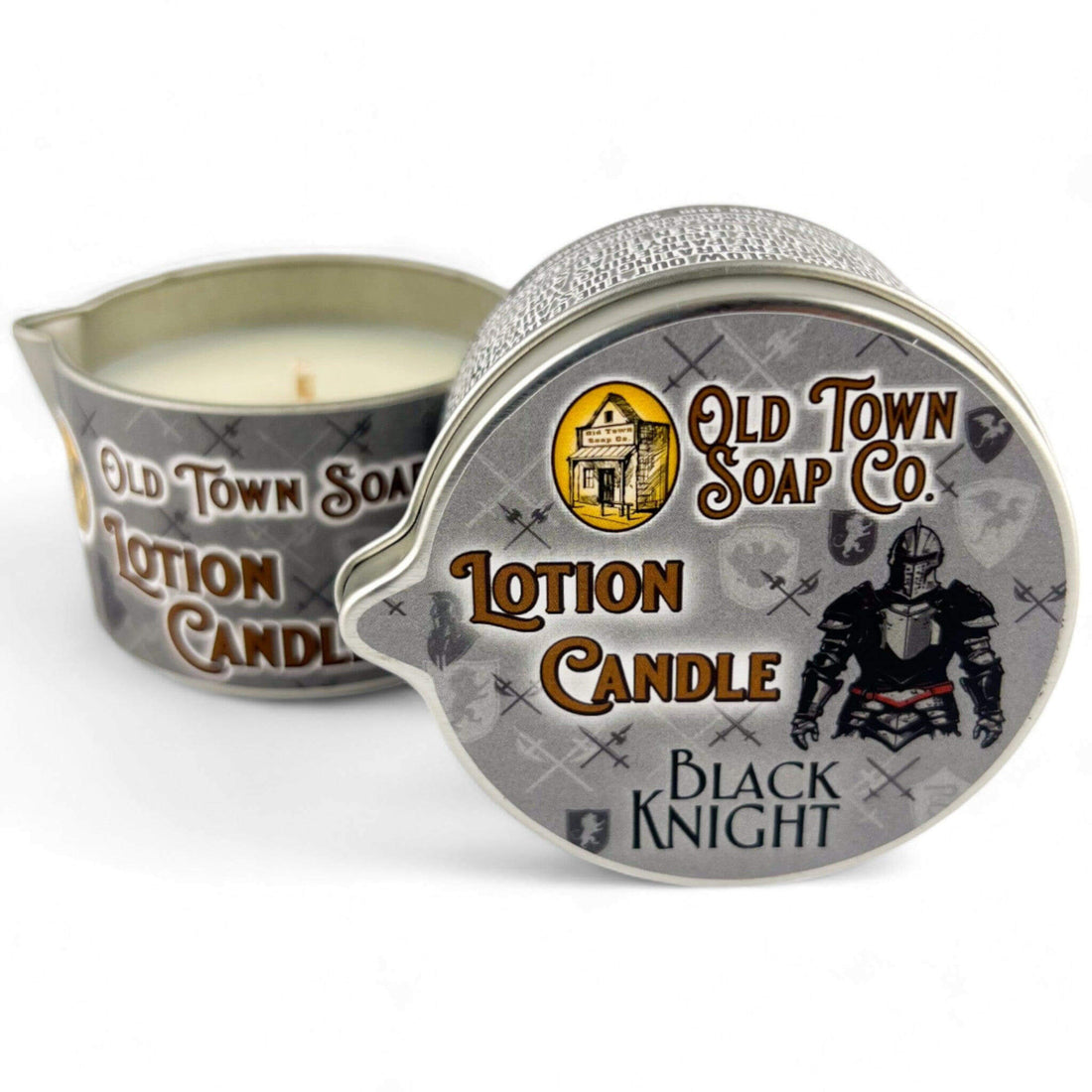 Black Knight Lotion Candle - Old Town Soap Co.