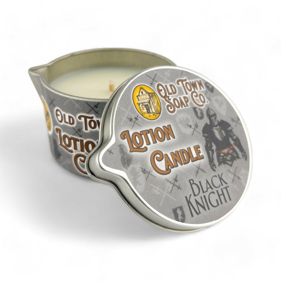Black Knight Lotion Candle - Old Town Soap Co.