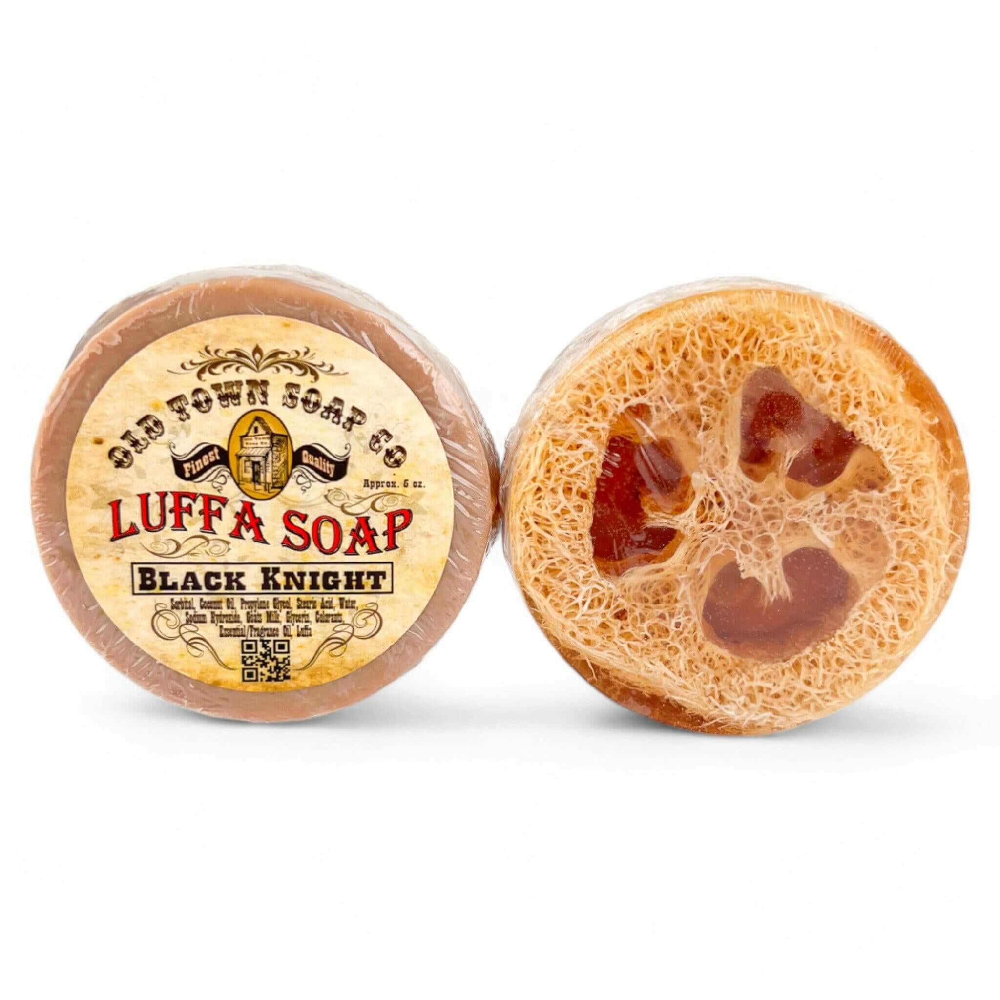 Black Knight -Luffa Soap - Old Town Soap Co.