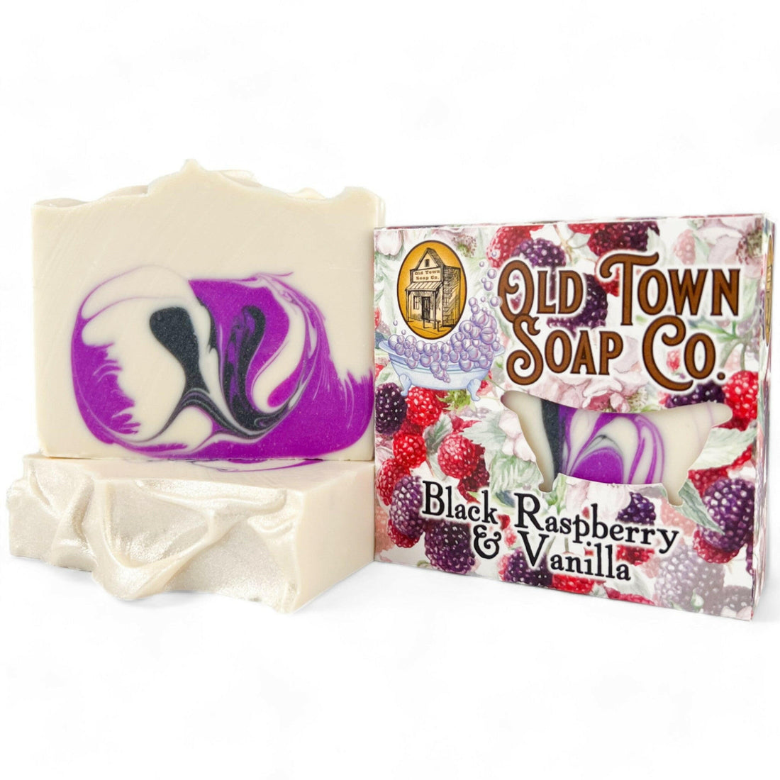 Black Raspberry & Vanilla -Bar Soap - Old Town Soap Co.