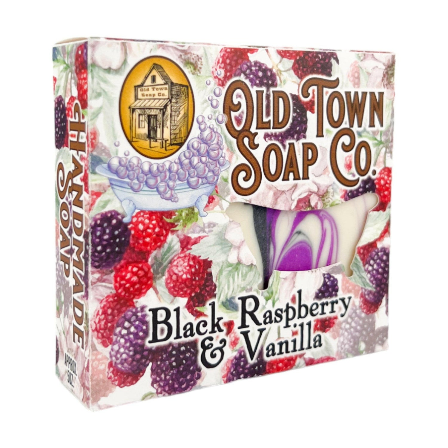 Black Raspberry & Vanilla -Bar Soap - Old Town Soap Co.