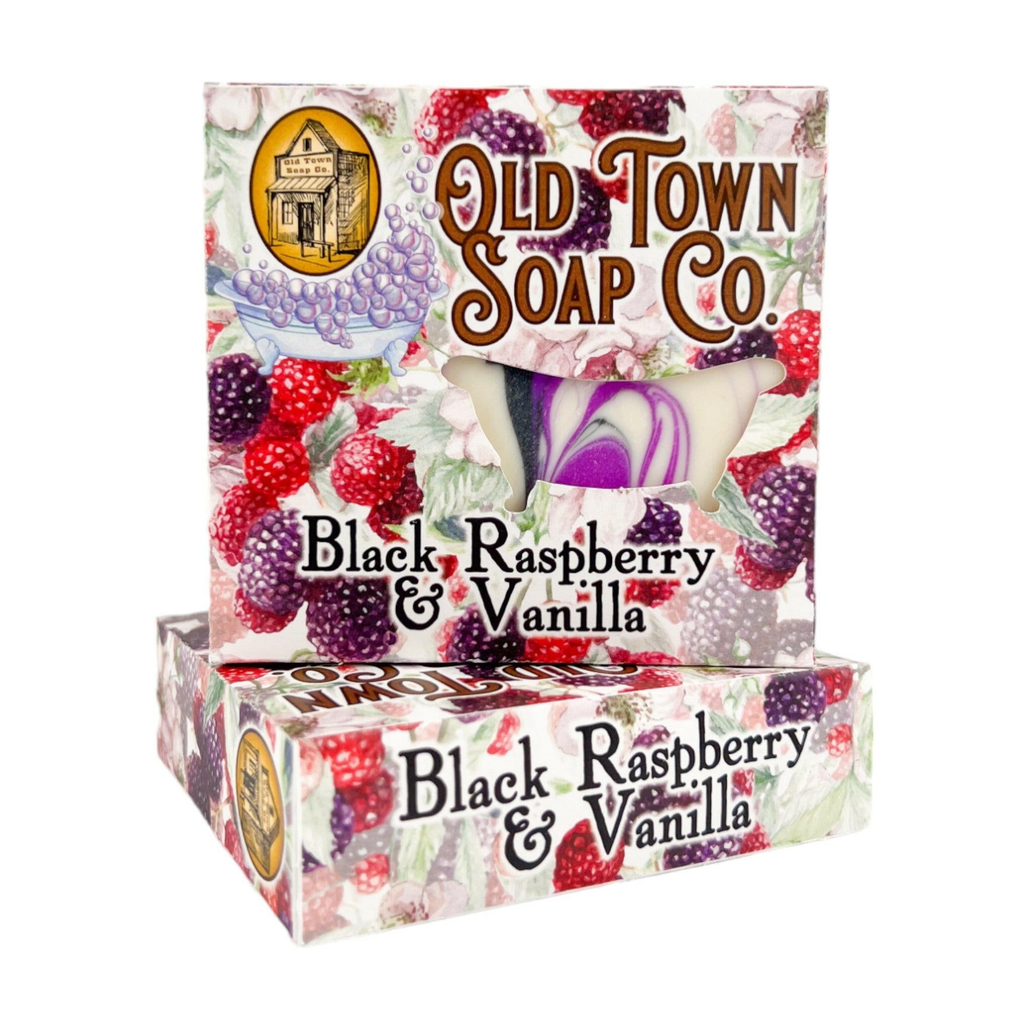 Black Raspberry & Vanilla -Bar Soap - Old Town Soap Co.