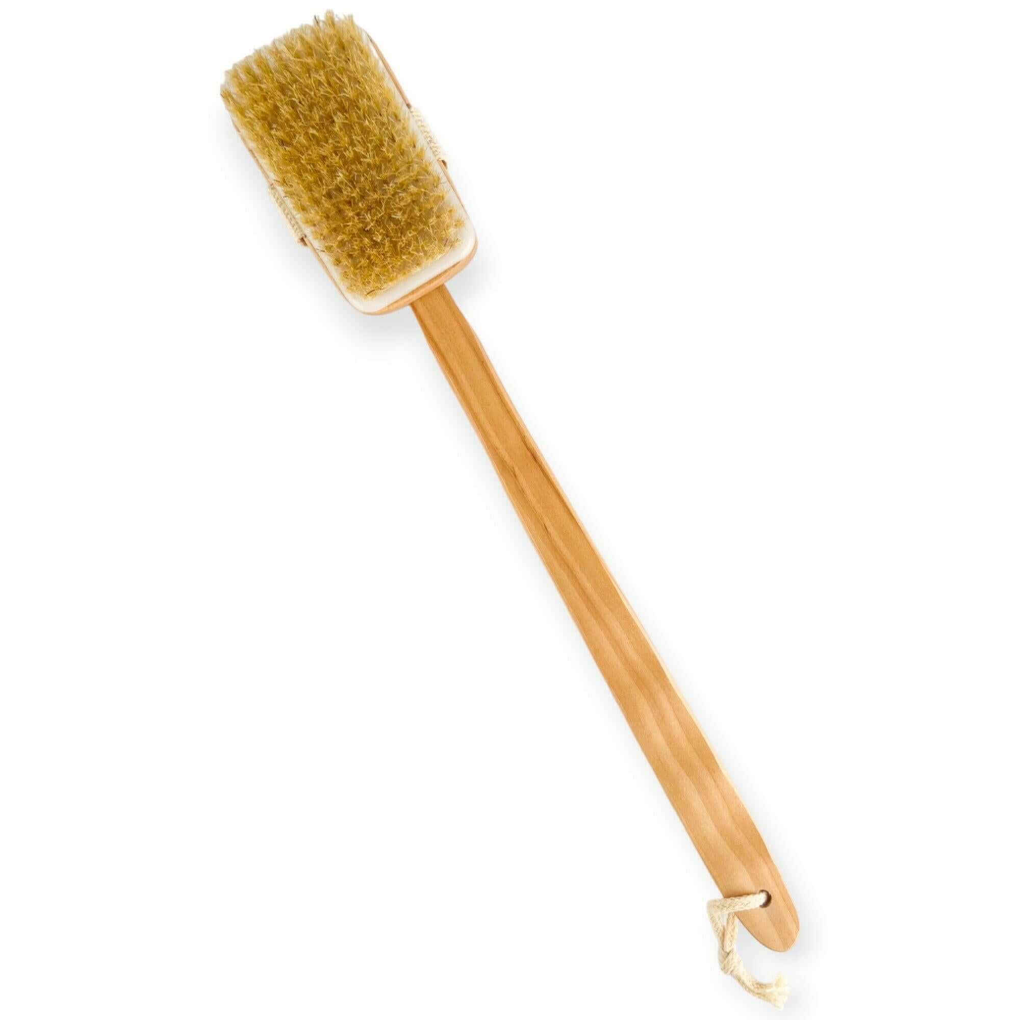 Boar Bristled Back Brush 17in. - Old Town Soap Co.