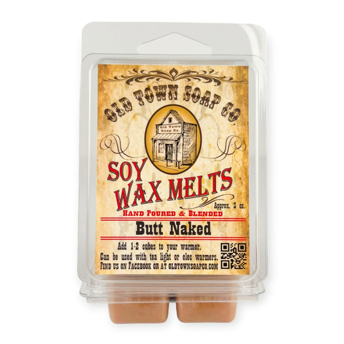 Butt Naked Wax Melts - Old Town Soap Co.