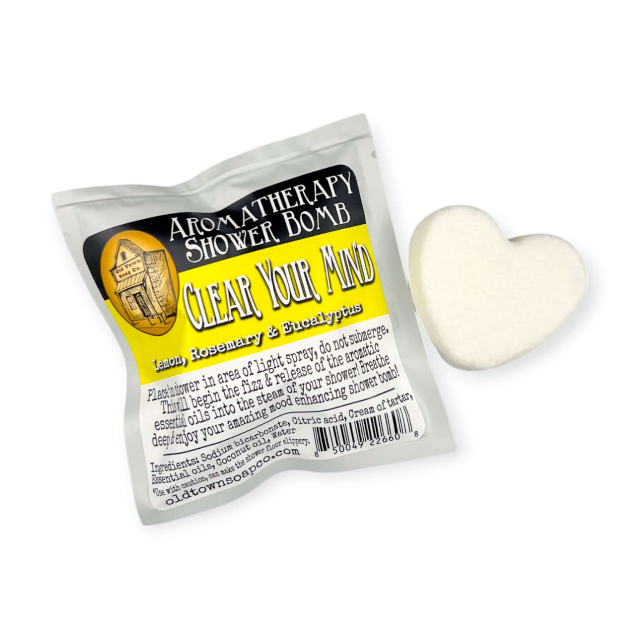 Single Aromatherapy Shower Bombs - Old Town Soap Co.