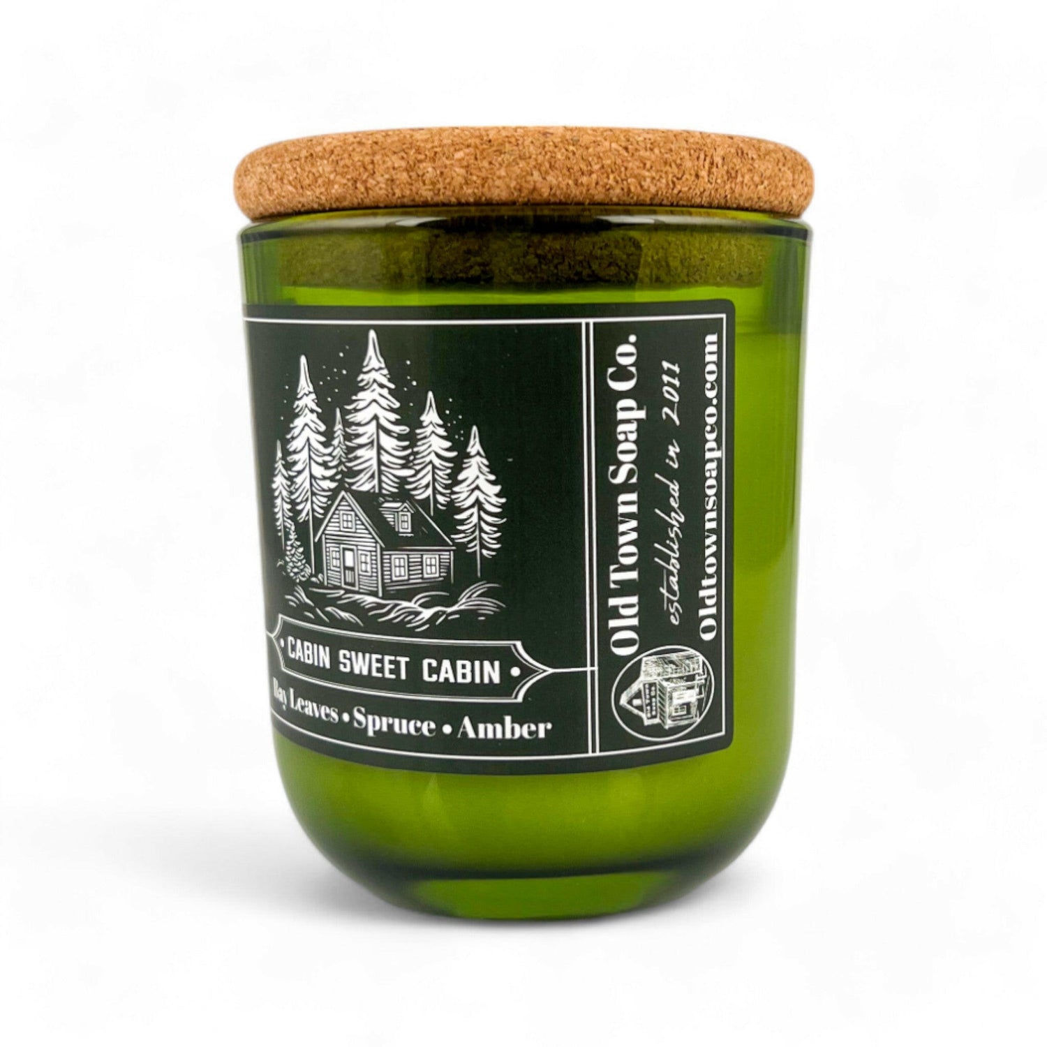 Cabin Sweet Cabin Wood Wick Candle