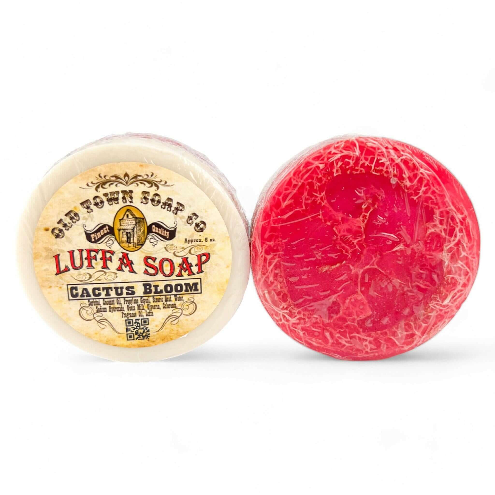 Cactus Bloom -Luffa Soap - Old Town Soap Co.