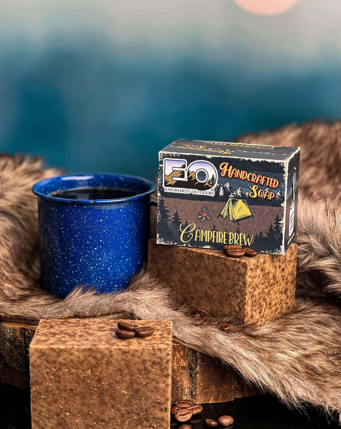 Campfire Brew Big Bar Soap Earnhardt Outdoors - Old Town Soap Co.