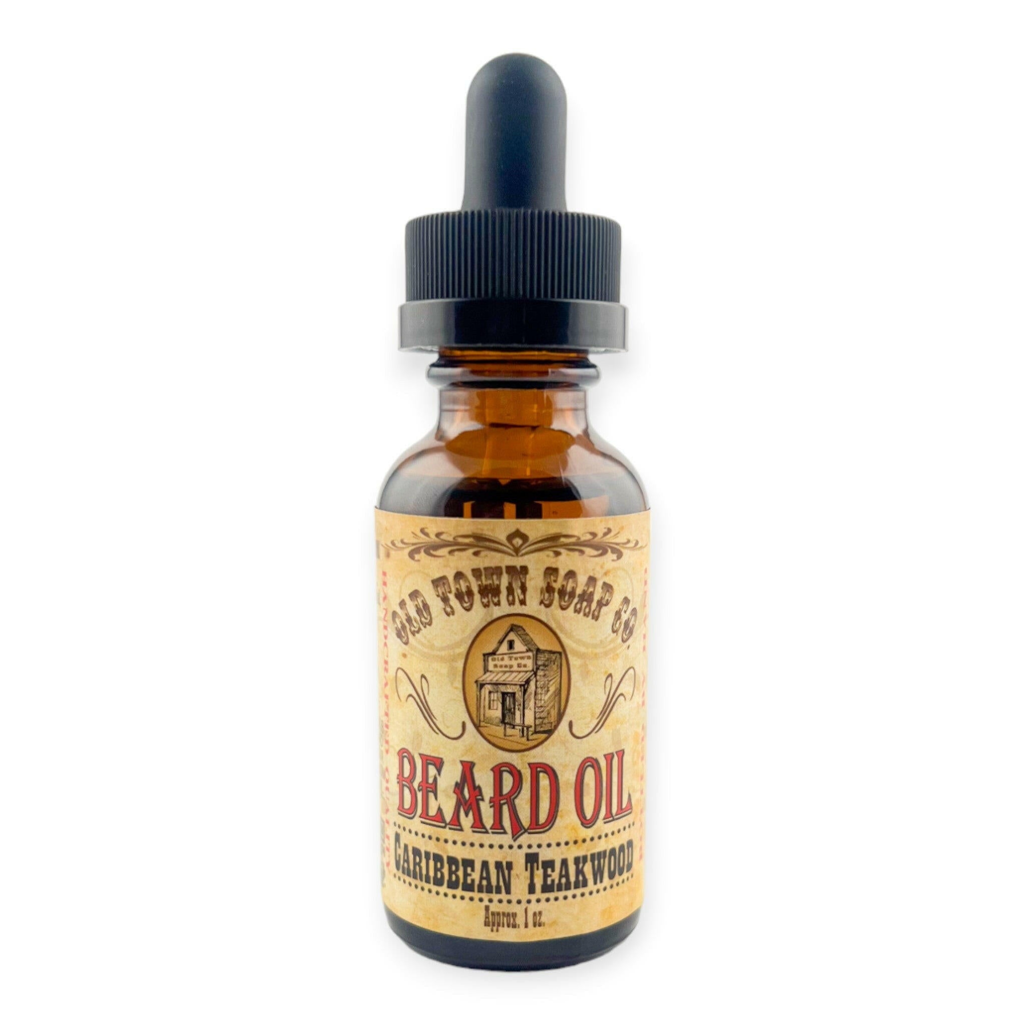Caribbean Teakwood Beard Oil - Old Town Soap Co.