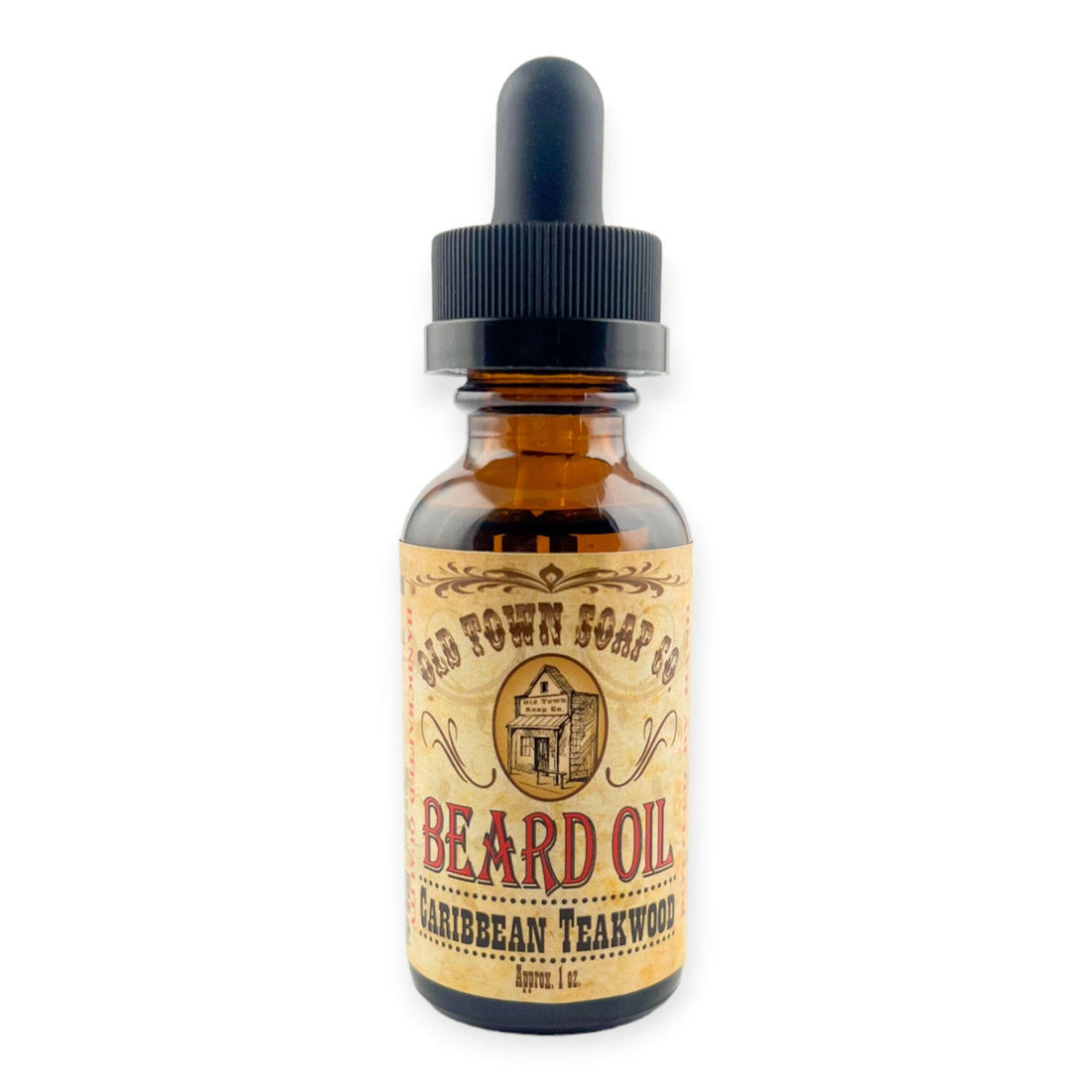 Caribbean Teakwood Beard Oil - Old Town Soap Co.