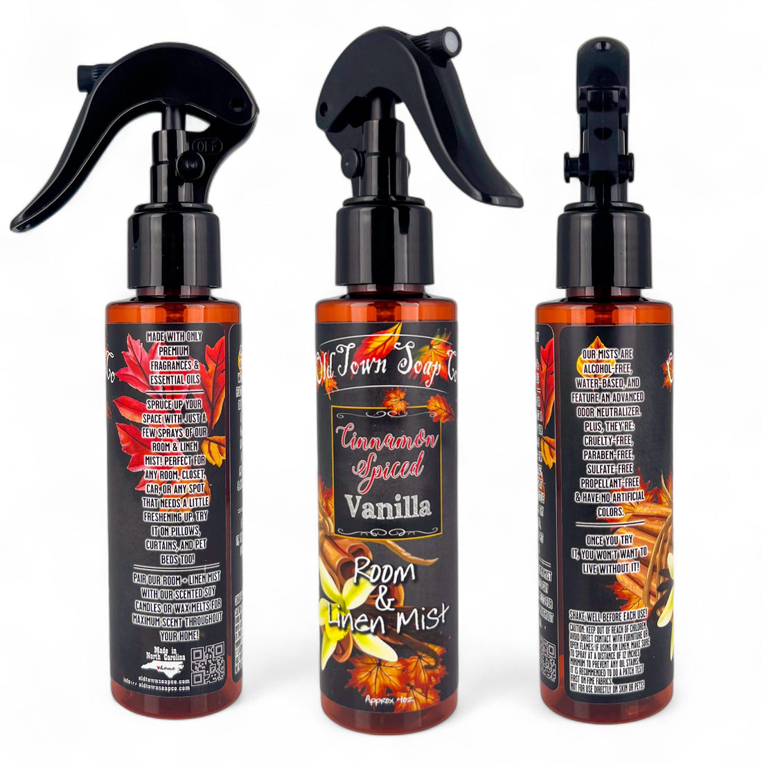 Cinnamon Spiced Vanilla -Room+Linen Mist