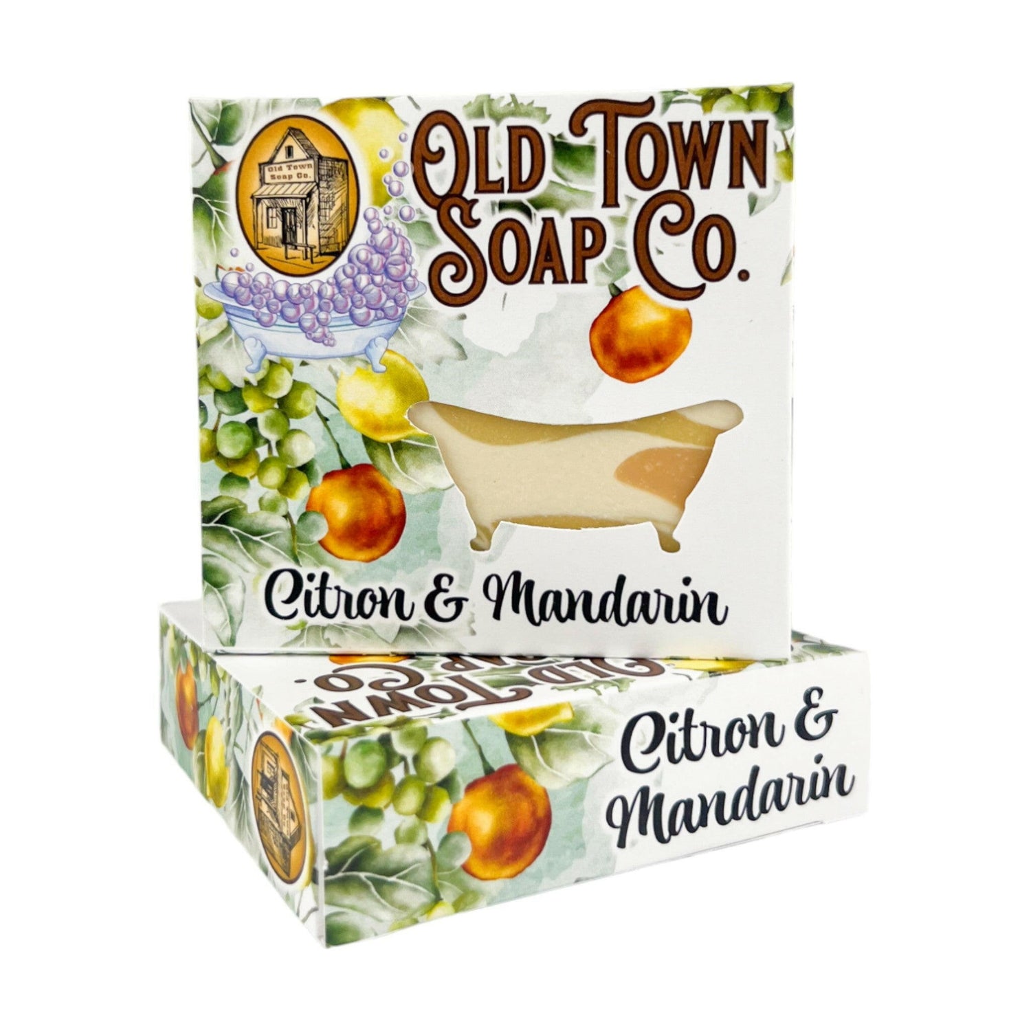 Citron & Mandarin -Bar Soap - Old Town Soap Co.