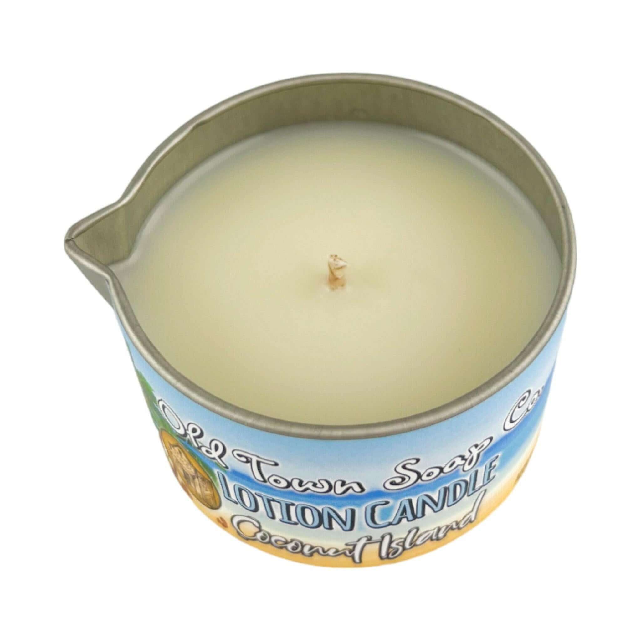 Coconut Island Lotion Candle - Old Town Soap Co.