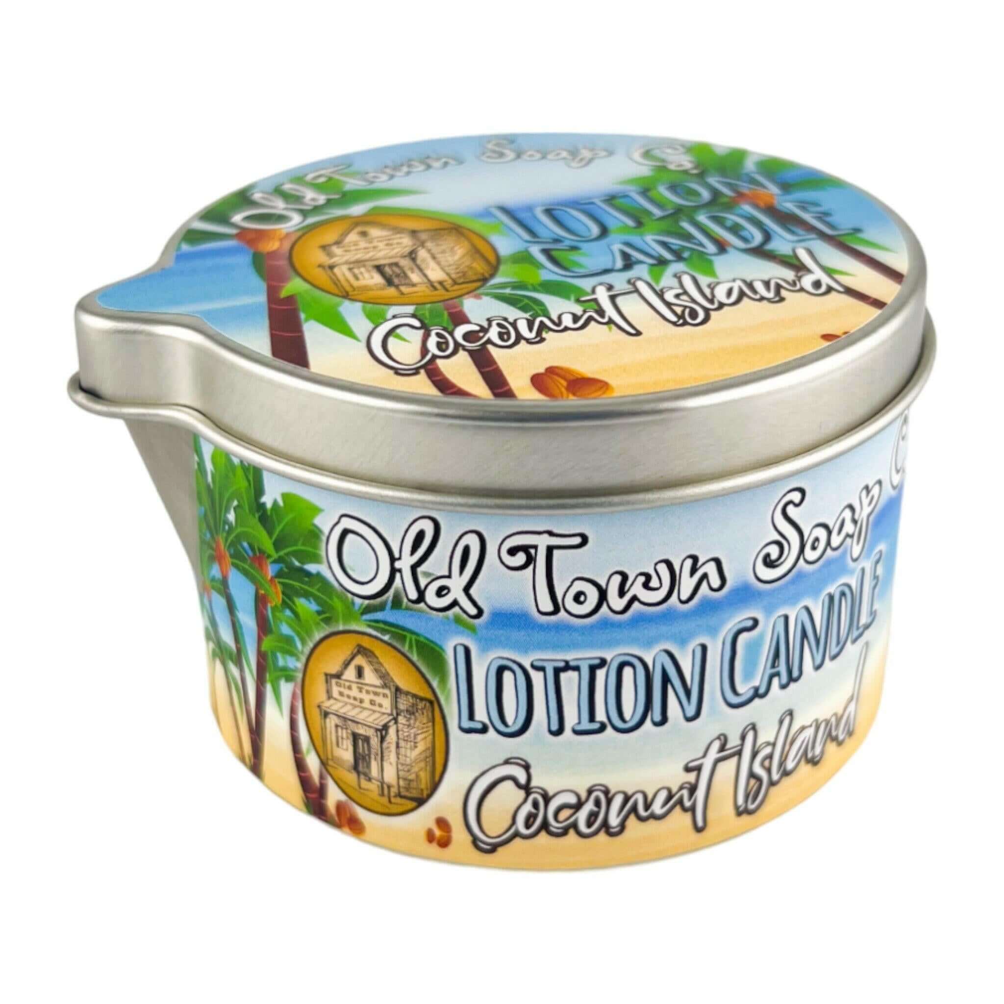 Coconut Island Lotion Candle - Old Town Soap Co.