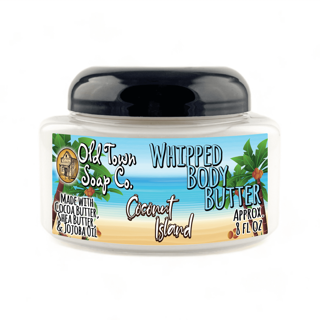 Coconut Island Whipped Body Butter - Old Town Soap Co.