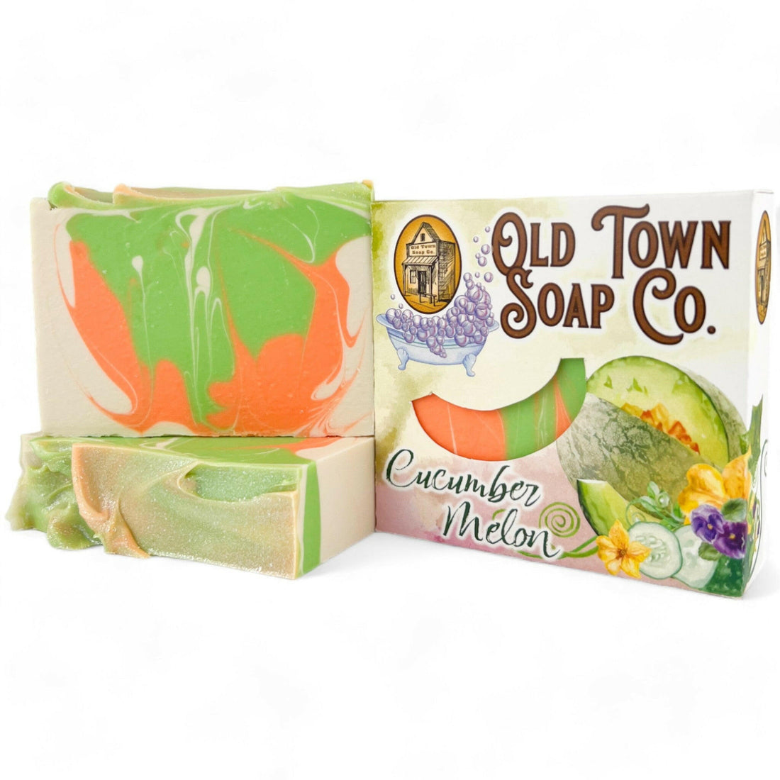 Cucumber Melon -Bar Soap - Old Town Soap Co.