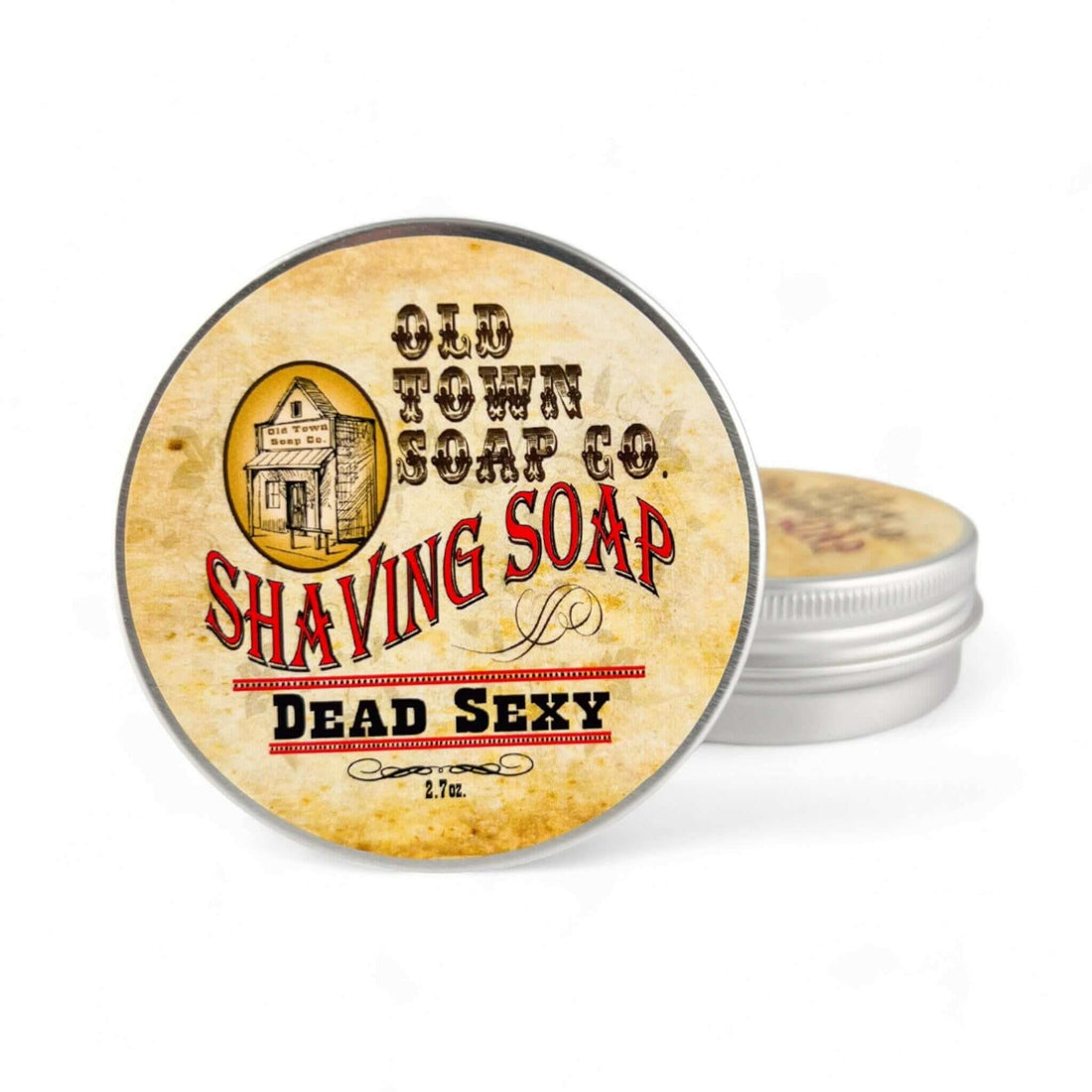 Dead Sexy -Shave Soap Tin - Old Town Soap Co.