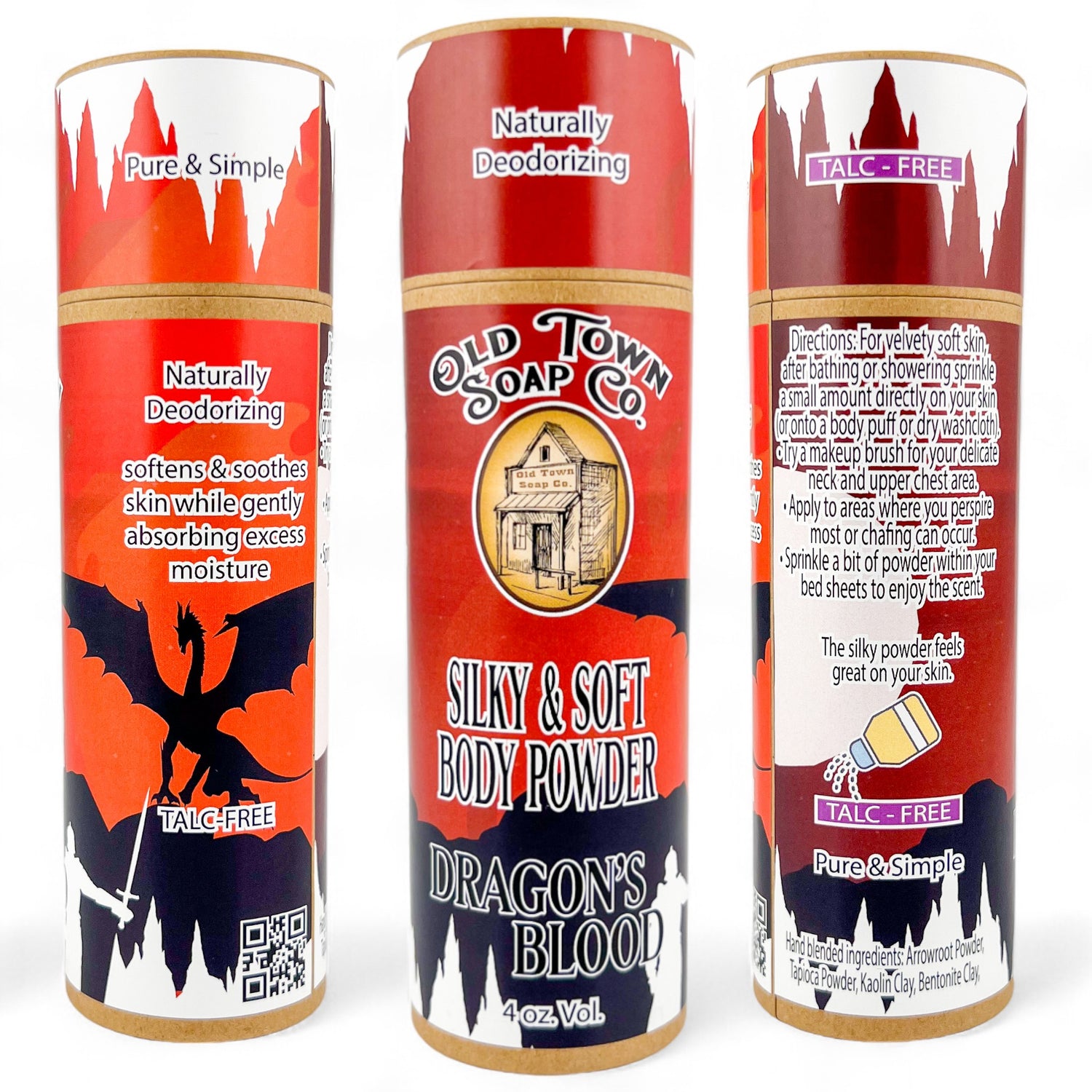 Silky Soft Body Powder