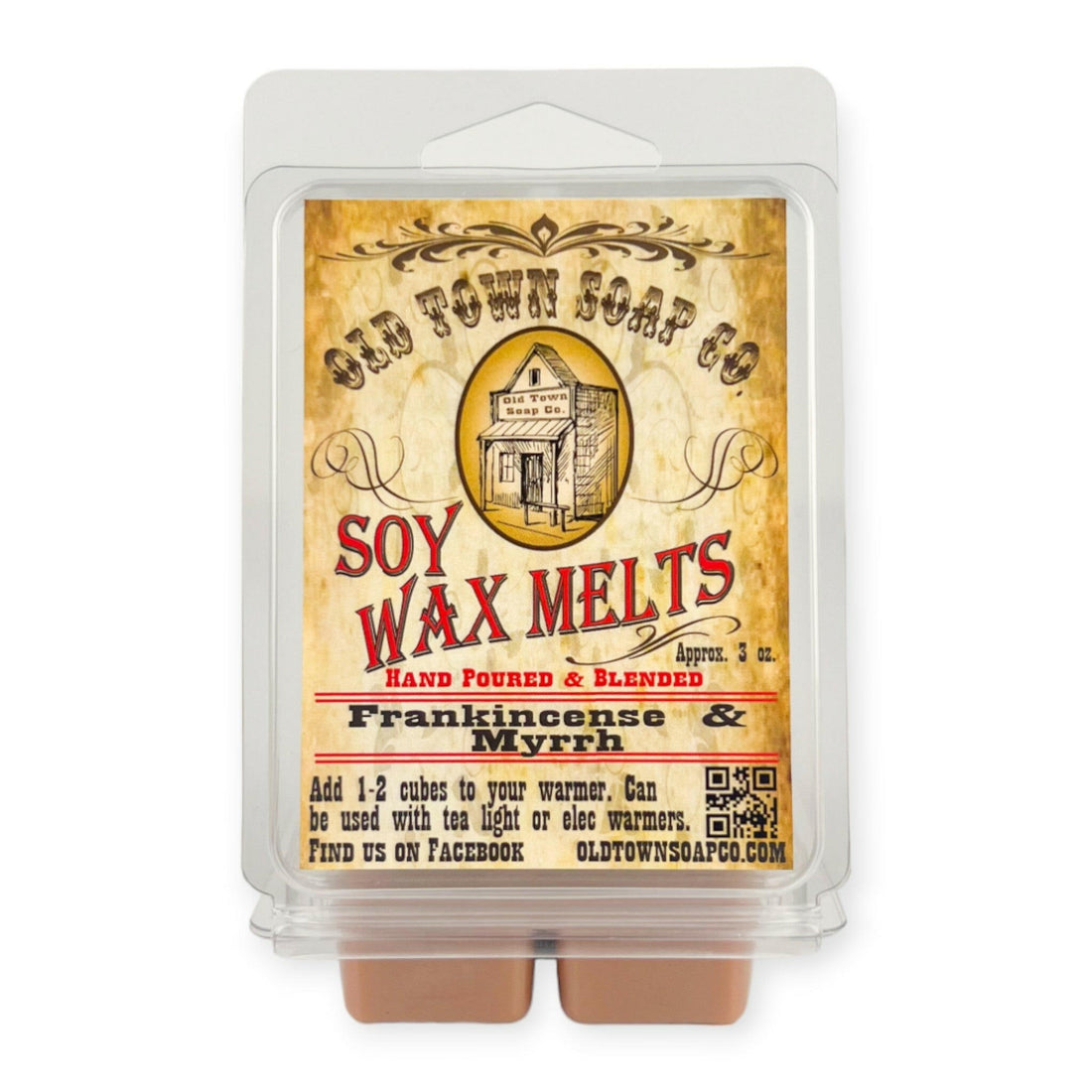 Frankincense & Myrrh Wax Melts - Old Town Soap Co.