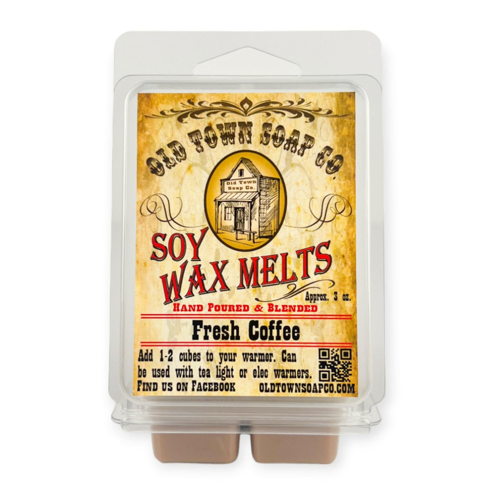 Fresh Coffee Wax Melts - Old Town Soap Co.