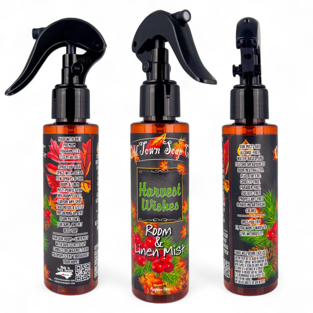 Harvest Wishes -Room+Linen Mist - Old Town Soap Co.