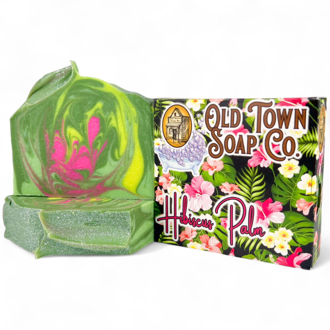 Hibiscus Palm Bar Soap