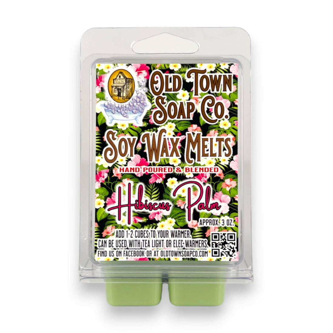 Hibiscus Palm Wax Melts - Old Town Soap Co.