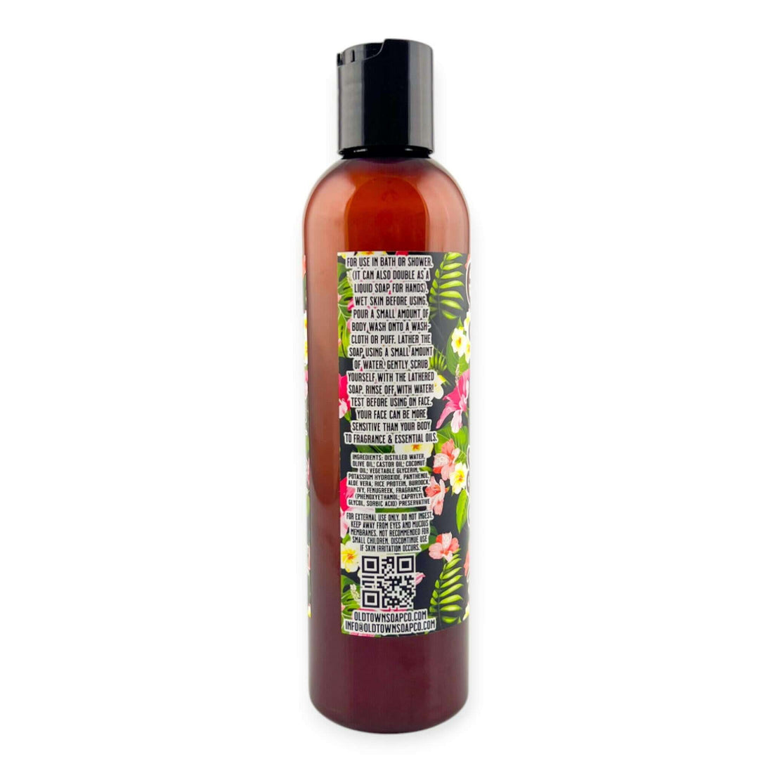 Hibiscus Palm Shower Gel - Old Town Soap Co.