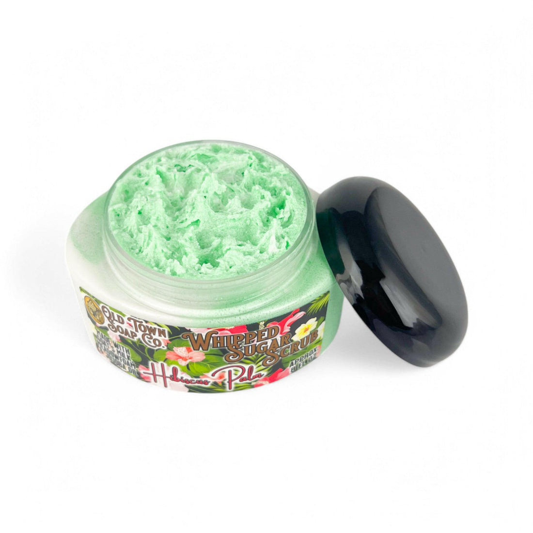 Hibiscus Palm Whipped Sugar Scrub Soap