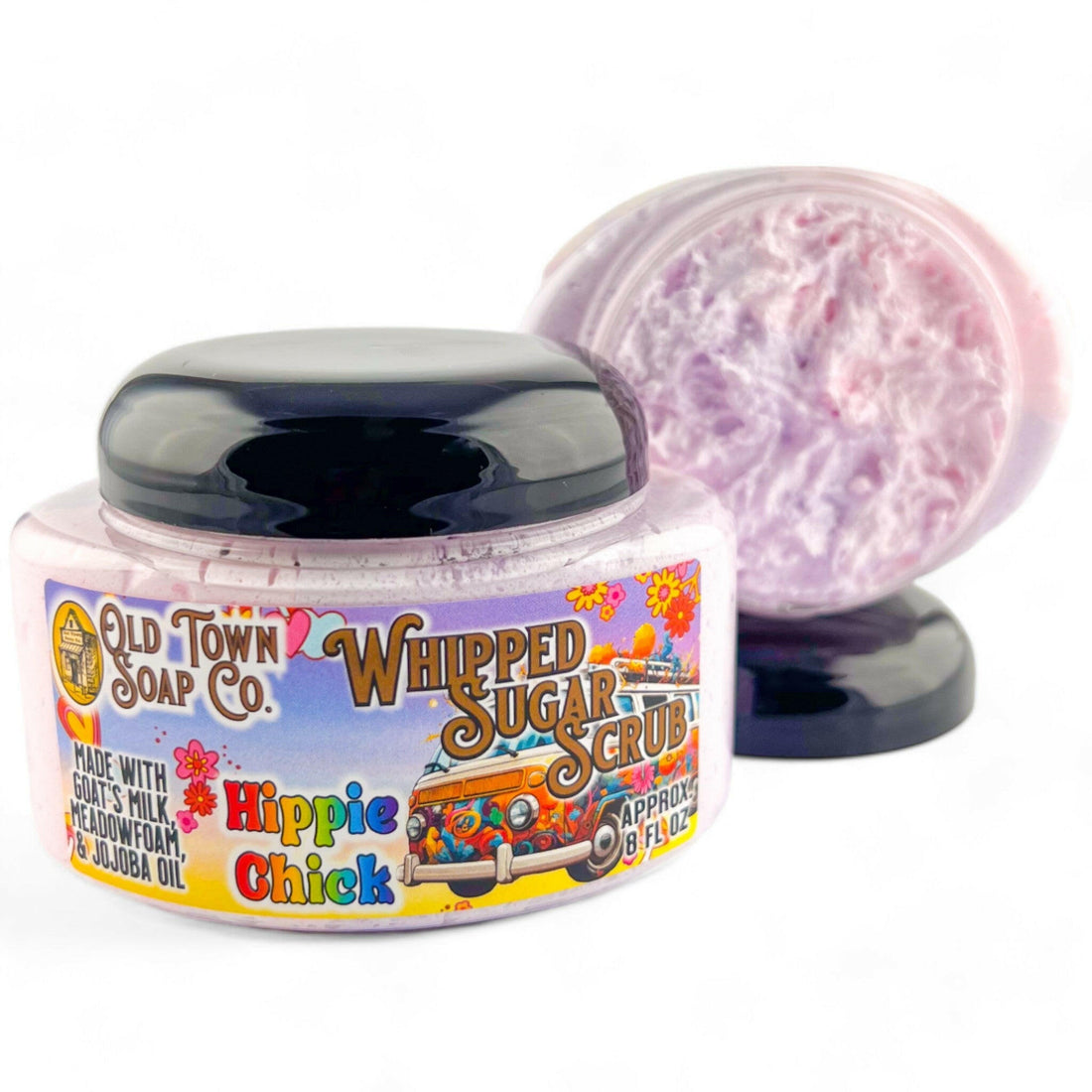 Hippie Chick Whipped Sugar Scrub Soap - Old Town Soap Co.