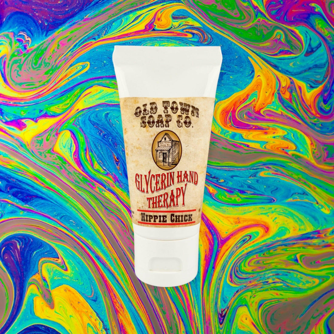 Hippie Chick 2oz Glycerin Hand Therapy - Old Town Soap Co.