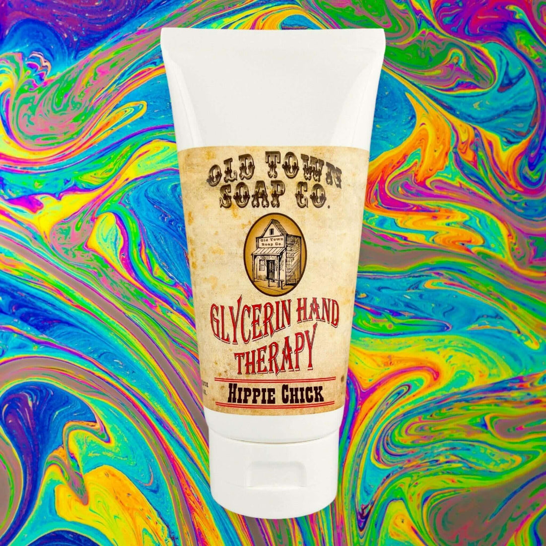 Hippie Chick 6oz Glycerin Hand Therapy - Old Town Soap Co.
