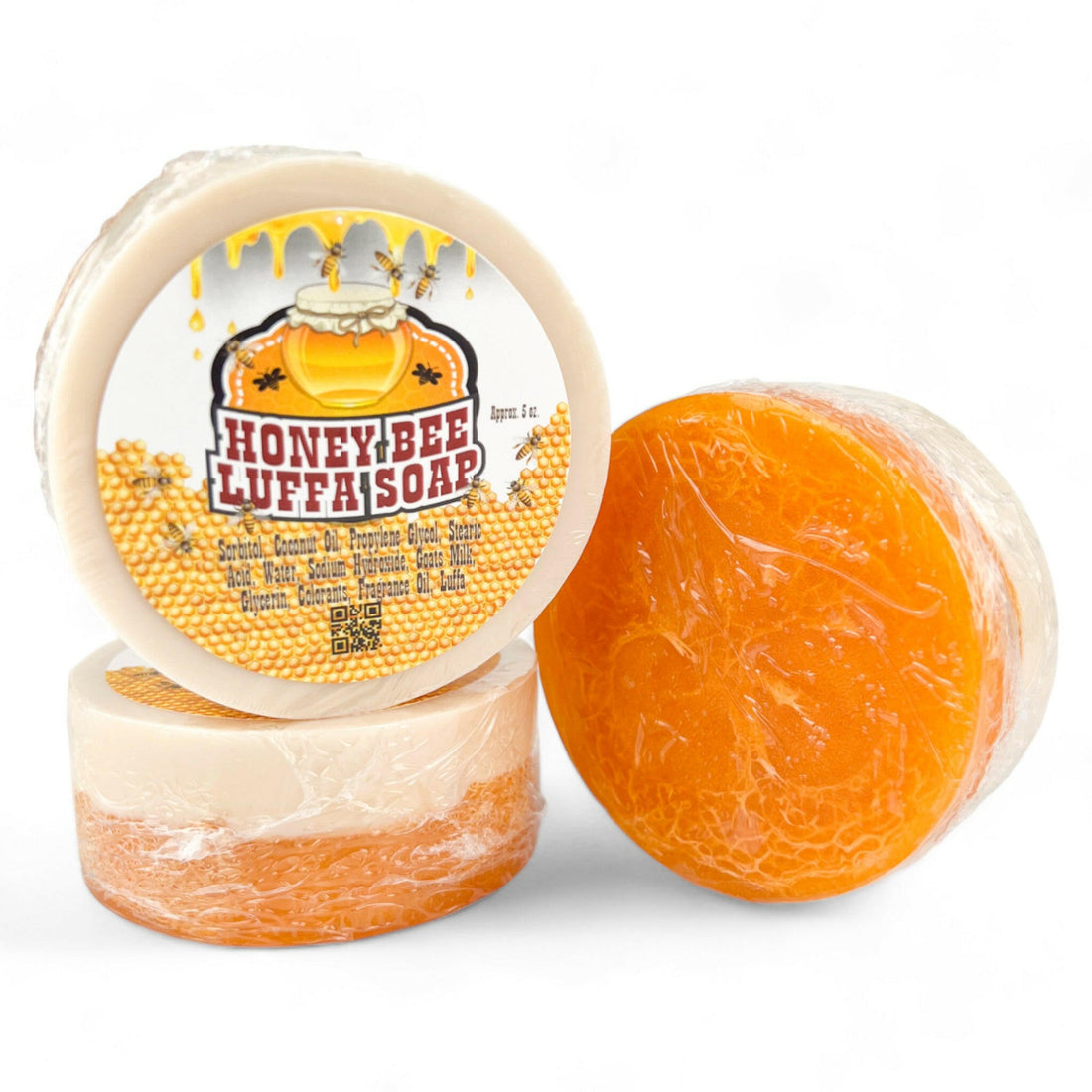Honey Bee -Luffa Soap - Old Town Soap Co.